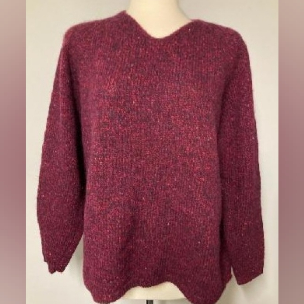 L.L. Bean Wool/Rayon Knit Sweater